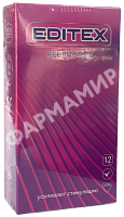 ПРЕЗЕРВАТИВЫ EDITEX RIBBED РЕБРИСТЫЙ №12