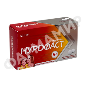 НУРОФАСТ 200МГ №20 ТАБ