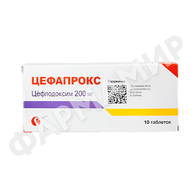 ЦЕФАПРОКС 200мг №10 табл
