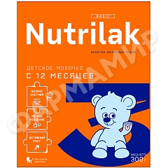 СМЕСЬ МОЛОЧНАЯ NUTRILAK (НУТРИЛАК) №3 C 12 МЕС 300ГР