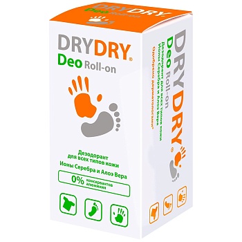 Дезодорант DRYDRY (ДРАЙДРАЙ) DEO д/всех типов кожи 50мл (НДС)