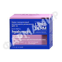Крем LIBREDERM (ЛИБРЕДЕРМ) Гиалуроновый Интен-ное увлаж. SPF15 Дневной д/норм/чувств кожи 50мл (НДС)