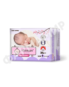 ПОДГУЗНИКИ YOKOBABY (ЙОКОБЕЙБИ) NB MINI 1 №25